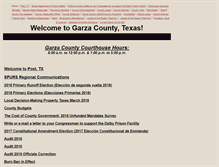 Tablet Screenshot of garzacounty.net